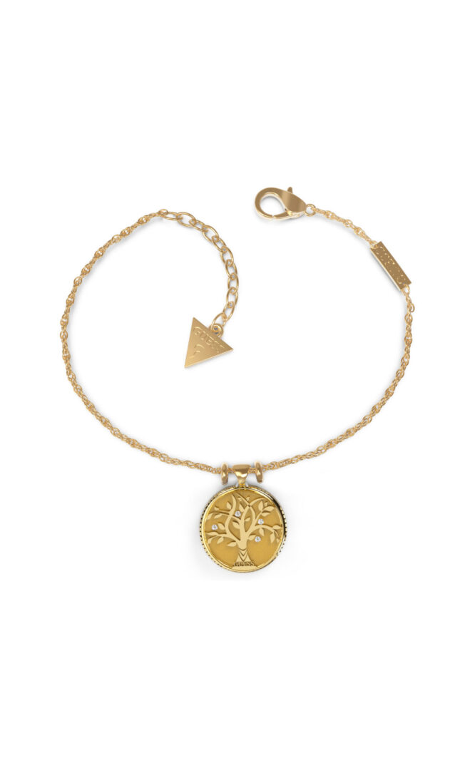 guess-steel-talismania-jubb01437jwygs-χρυσό-βραχιόλι-με-δέντρο